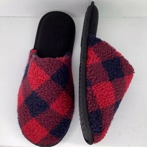 Woolrich Red and Black Plaid Slip-On Loafers